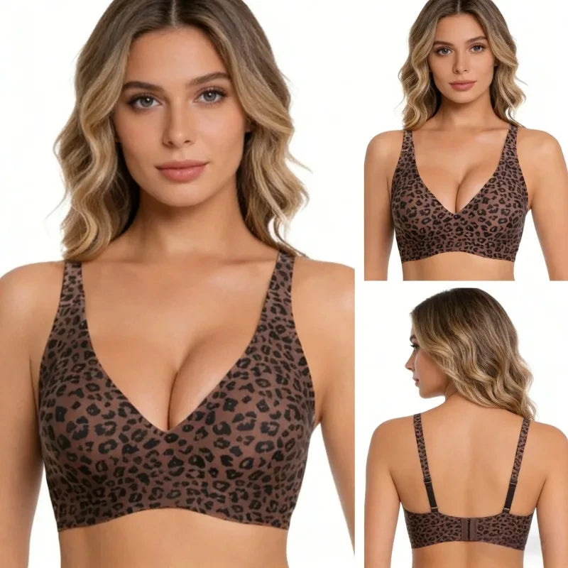 Leopard Print Full-Cup Bra