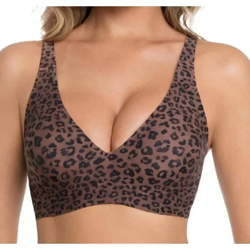 Leopard Print Full-Cup Bra